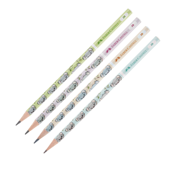 Faber Castell Kurşun Kalem Koala Serisi 2B Silgisiz 5244000019