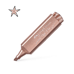 Faber Castell Metalik Fosforlu Kalem Rose 154626 - Thumbnail