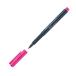 Faber Castell Neon Markör Kalem Pembe 5040160828 - Thumbnail