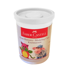 Faber Castell Oyun Hamuru Beyaz 120106 - Thumbnail