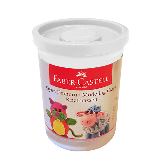 Faber Castell Oyun Hamuru Beyaz 120106
