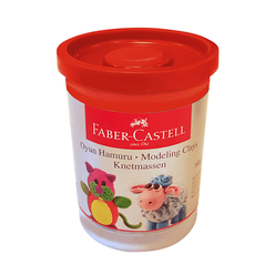 Faber Castell Oyun Hamuru Klasik Kırmızı 120113 - Thumbnail