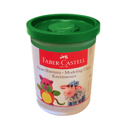 Faber Castell Oyun Hamuru Koyu Yeşil 120101 - Thumbnail