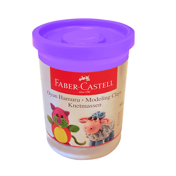 Faber Castell Oyun Hamuru Pastel Mor 120116