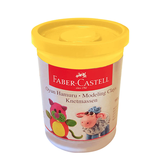 Faber Castell Oyun Hamuru Pastel Sarı 120114
