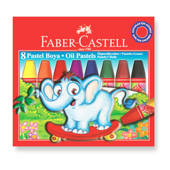 Faber Castell Pastel Boya 8 Renk 125308 - Thumbnail