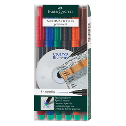 Faber Castell Permanent Asetat Kalemi (S) 6’lı Takım 152306 - Thumbnail