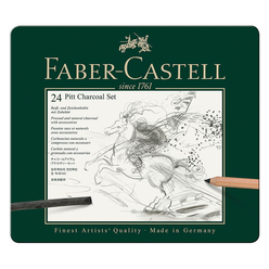 Faber Castell Pitt Charcoal Seti 112978 - Thumbnail