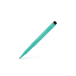 Faber Castell Pitt Çizim Kalemi Fırça Uç Fitalik Yeşil 167561 - Thumbnail