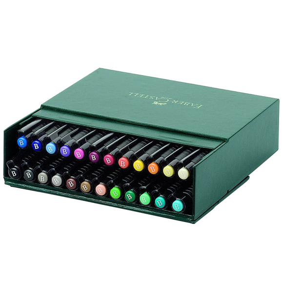 Faber Castell Pitt Fırça Uç Çizim Kalemi Studio Box 24 Renk 167147