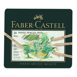 Faber Castell Pitt Pastel Boya Kalemi 24 Renk 112124 - Thumbnail