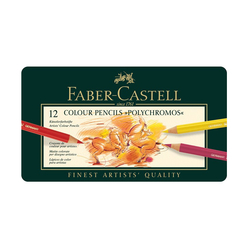 Faber Castell Polychromos Boya Kalemi 12 Renk 110012 - Thumbnail