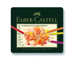 Faber Castell Polychromos Boya Kalemi 24 Renk 110024 - Thumbnail