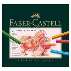 Faber Castell Polychromos Pastel Boya 24 Renk 128524 - Thumbnail