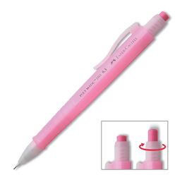 Faber Castell Polymatic 2311 Versatil Kalem 0.5 mm Şeffaf Pembe - Thumbnail