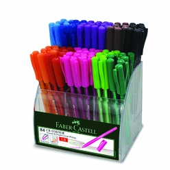 Faber Castell Renkli Tükenmez Kalem 84Lü 240010 - Thumbnail