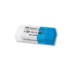 Faber Castell - Faber Castell Silgi Mavi-Beyaz 7082/20 Faber Castell - Faber Castell Silgi Mavi-Beyaz 7082/20