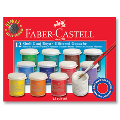 Faber Castell Simli Guaj Boya 12 Renk - Thumbnail