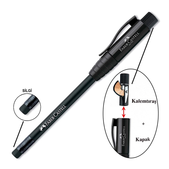 Faber Castell Slim İdeal Kurşun Kalem (Kalemtıraşlı)