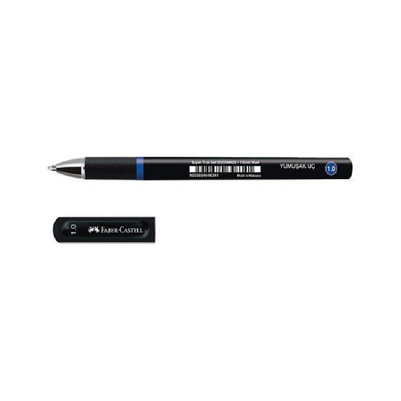 Faber-Castell Super True Gel 1.0 Mm İmza Kalemi Mavi