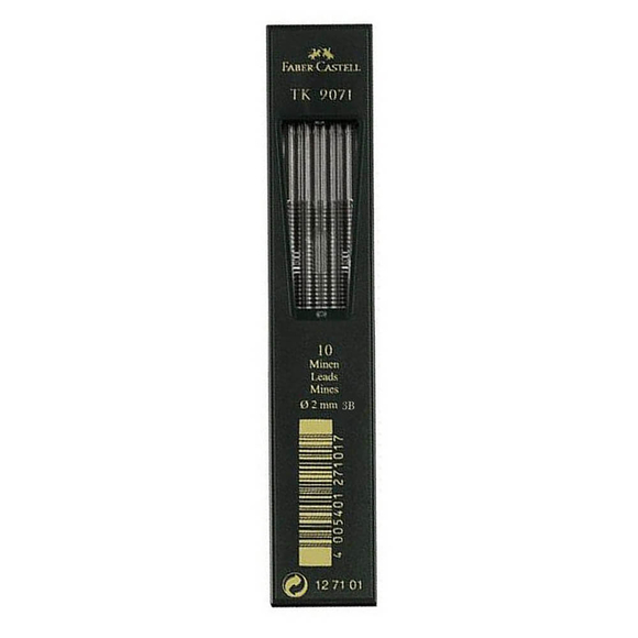 Faber Castell TK 9071 Kalem Ucu 2.0 mm 3B 127103