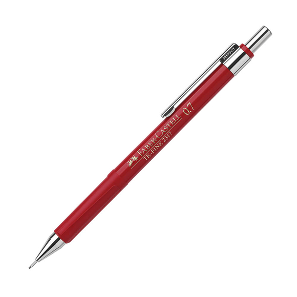 Faber Castell TK Fine Versatil Kalem 0.7 mm Kırmızı 2317