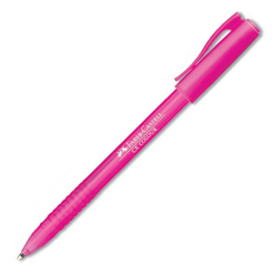 Faber Castell Tükenmez Kalem 1.00 mm Pembe 247028 - Thumbnail