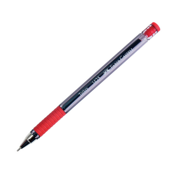 Faber Castell Tükenmez Kalem İğne Uçlu Kırmızı 142521