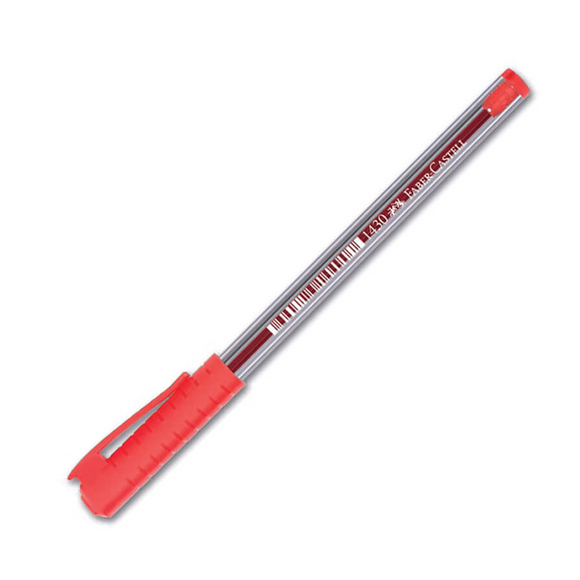 Faber Castell Tükenmez Kalem İğne Uçlu Kırmızı 143021-10