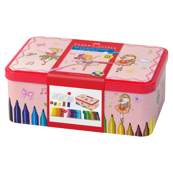 Faber Castell Eğlenceli Keçeli Kalem 33 Renk 155534