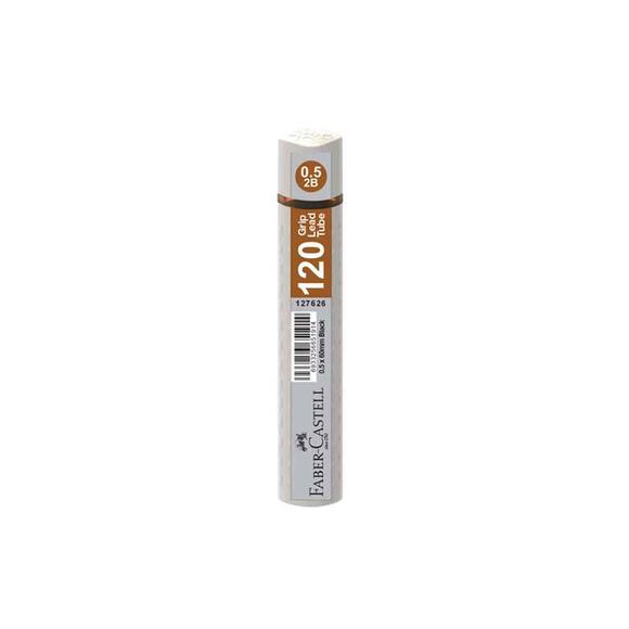 Faber Grip Serisi Min 0.5mm 2B 60mm 120 li Tüp Süt 5090127627000
