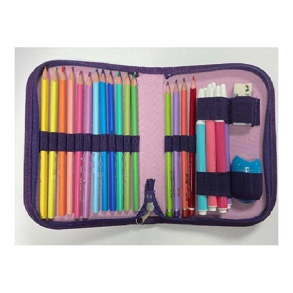 Faber Kalem Kutulu Okul Seti Tek Göz Pastel 5178000113000