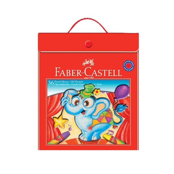 Faber Karton Çantalı Pastel Boya 36’Lı 5282000003000