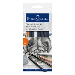 Faber Castell - Faber Kömür Sketch Seti 114002