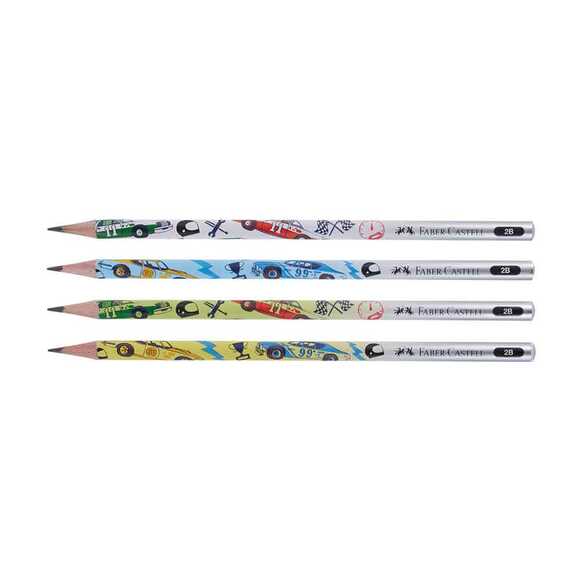 Faber Kurşun Kalem Arabalar 2B 5244000058000