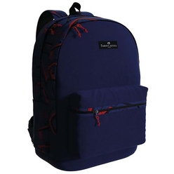 Faber Castell - Faber Sırt Çantası Round 2 Mavi 5177190149000