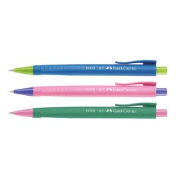 Faber Castell - Faber Versatil Kalem Econ Soft Combo 0.7mm 10’lu 5084135116000