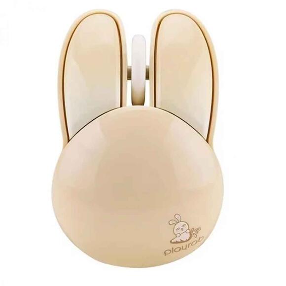 Fanix Tavşan Şeklinde Kablosuz Pilli Mouse Krem MOU-6003 K