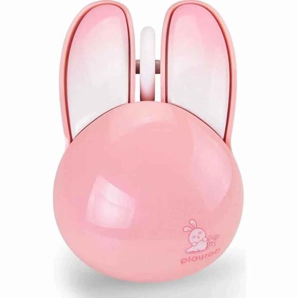 Fanix Tavşan Şeklinde Kablosuz Pilli Mouse Pembe MOU-6003 P