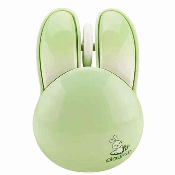 Fanix Tavşan Şeklinde Kablosuz Pilli Mouse Yeşil MOU-6003 Y