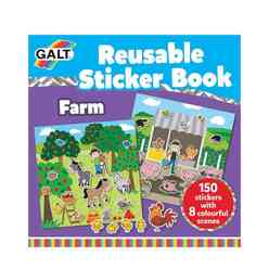 Farm Reusable Sticker Book 1005104 - Thumbnail