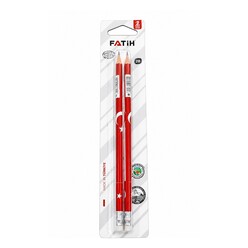 Fatih - Fatih 17610 Kurşun Kalem Türk Bayraklı 2’li 2B