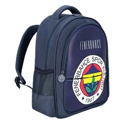 Fenerbahçe Arma Baskılı Suni Deri Okul Çantası 25760 - Thumbnail