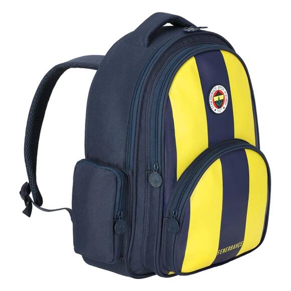 Fenerbahçe Efsane Çubuklu Suni Deri Okul Çantası 25756
