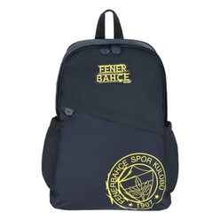 Me Çantam - Fenerbahçe Sarı Logo Detaylı Lacivert Sırt Çantası 25737