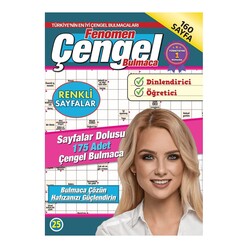 Maxi Yayıncılık - Fenomen Çengel Bulmaca 25