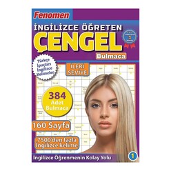Maxi Yayıncılık - Fenomen İngilizce Öğreten Çengel Bulmaca İleri Seviye