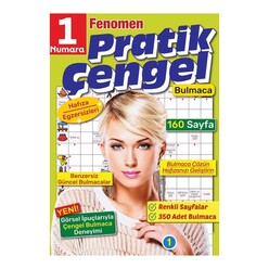 Maxi Yayıncılık - Fenomen Pratik Çengel Bulmaca 01