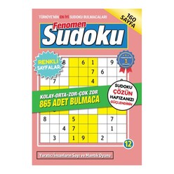 Maxi Yayıncılık - Fenomen Sudoku 12