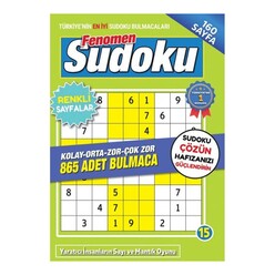 Maxi Yayıncılık - Fenomen Sudoku 15